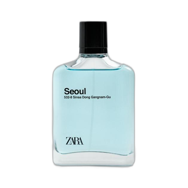 Zara Seoul 532-8 Sinsa Dong Gangnam-Gu EDT bottle
