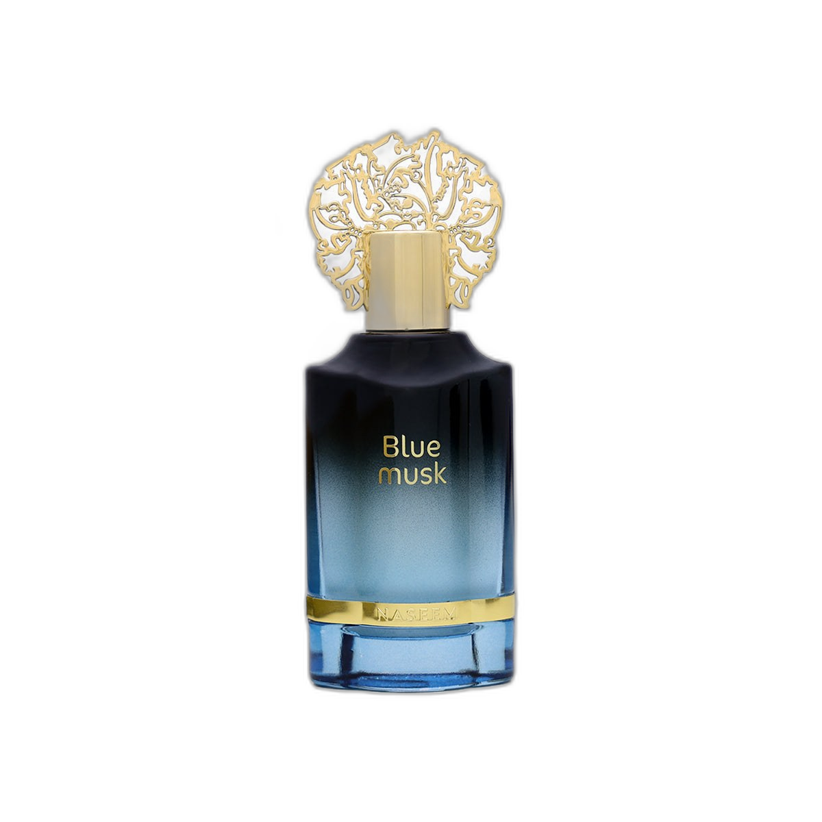Naseem Blue Musk Aqua Parfum bottle