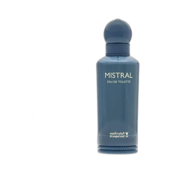 Al Majed Oud Mistral EDT bottle