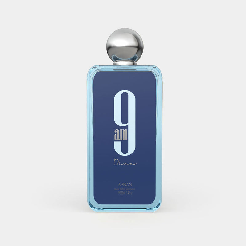 Afnan 9 AM Dive EDP bottle