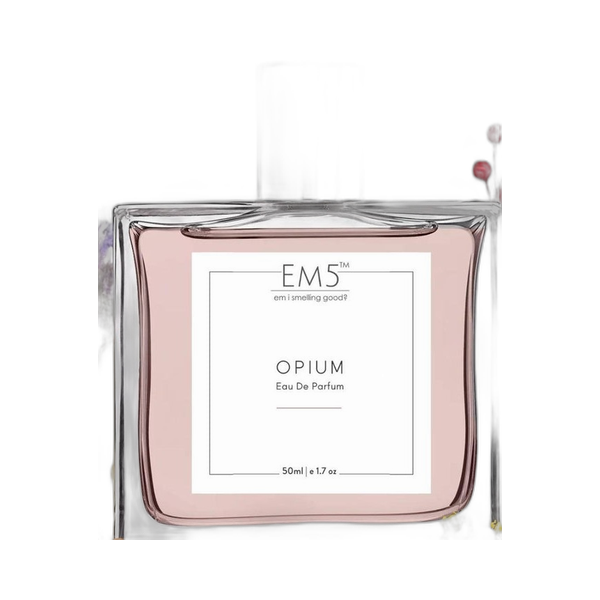 House of EM5 Opium EDP bottle