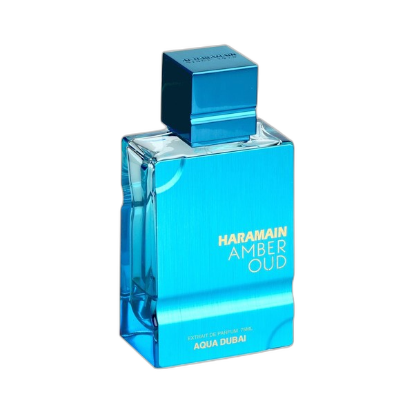 Al Haramain Amber Oud Aqua Dubai Extrait de Parfum bottle