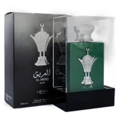 Lattafa Al Areeq Silver EDP bottle