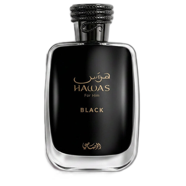 Rasasi Hawas Black EDP bottle