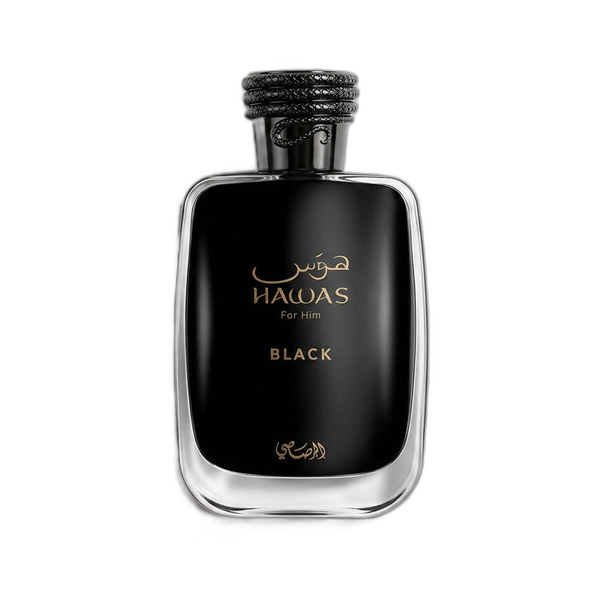Rasasi Hawas Black EDP bottle