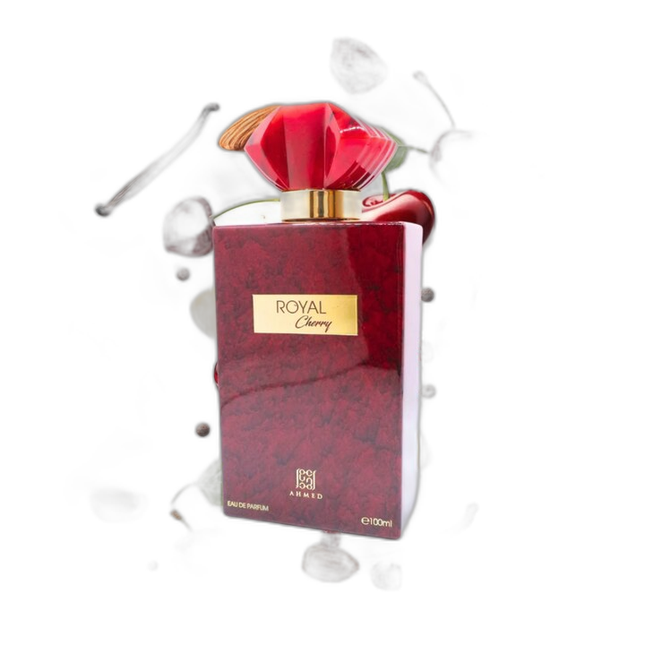 Ahmed Al Maghribi Royal Cherry EDP bottle