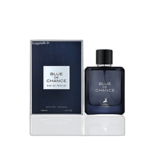 Maison Alhambra Blue de Chance EDP bottle