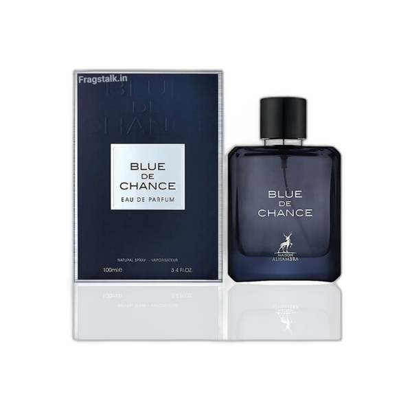 Maison Alhambra Blue de Chance EDP bottle