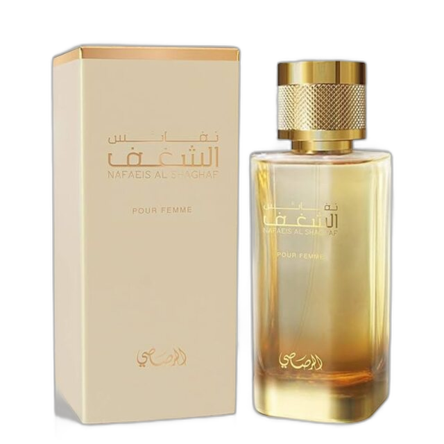 Rasasi Nafaeis Al Shaghaf Pour Femme EDP bottle
