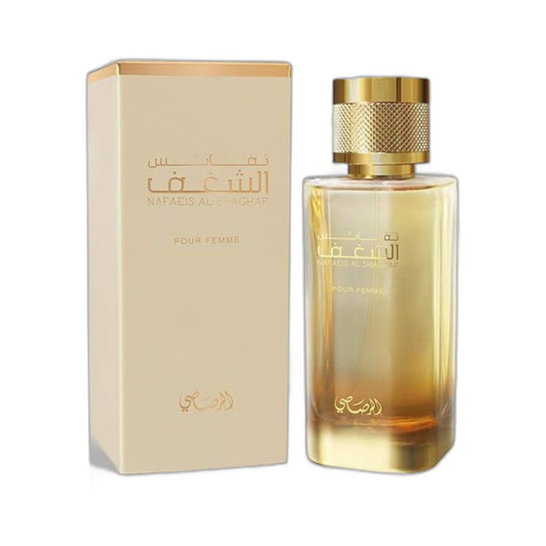 Rasasi Nafaeis Al Shaghaf Pour Femme EDP bottle