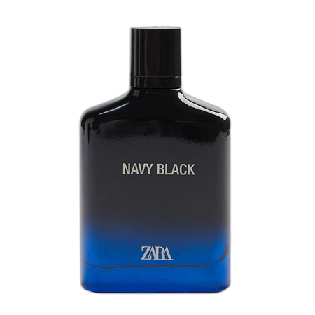 Zara Navy Black EDT bottle