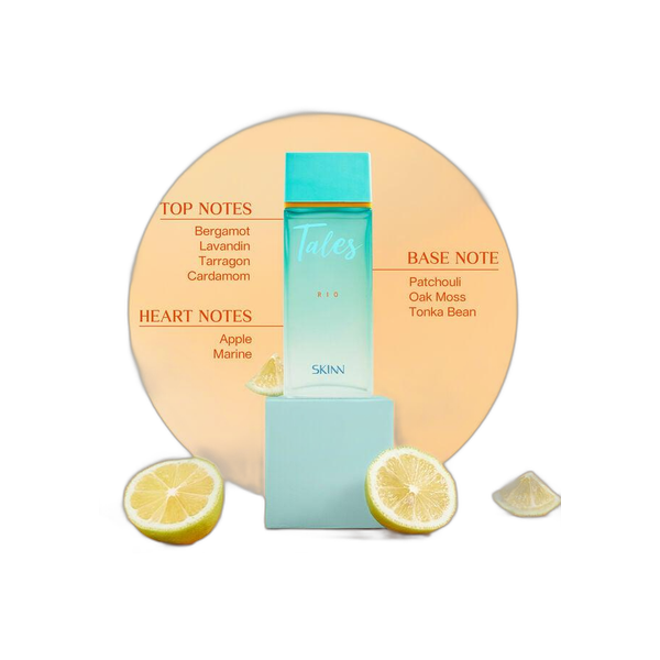 Skinn Tales Rio EDP bottle