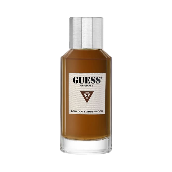 Guess Originals Type3 Tobacco and Amberwood EDP bottle