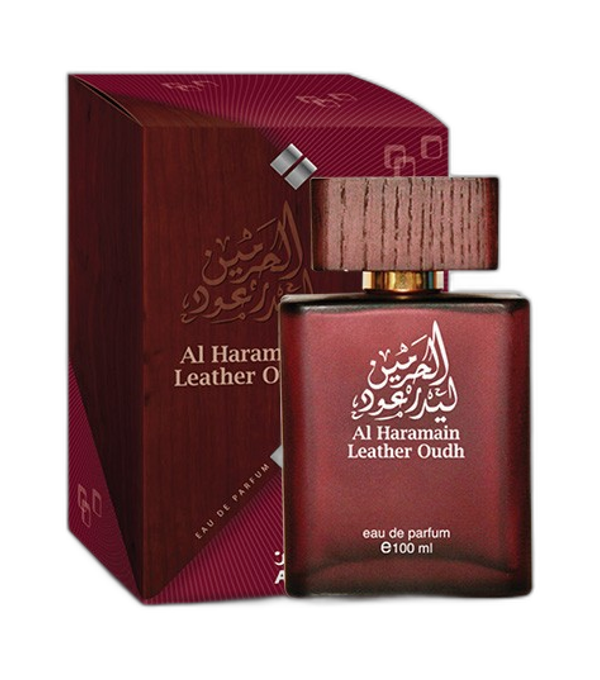 Al Haramain Leather Oudh EDP bottle