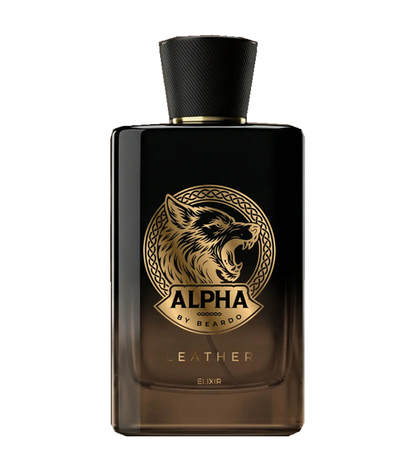 Beardo Alpha Leather Elixir EDP bottle
