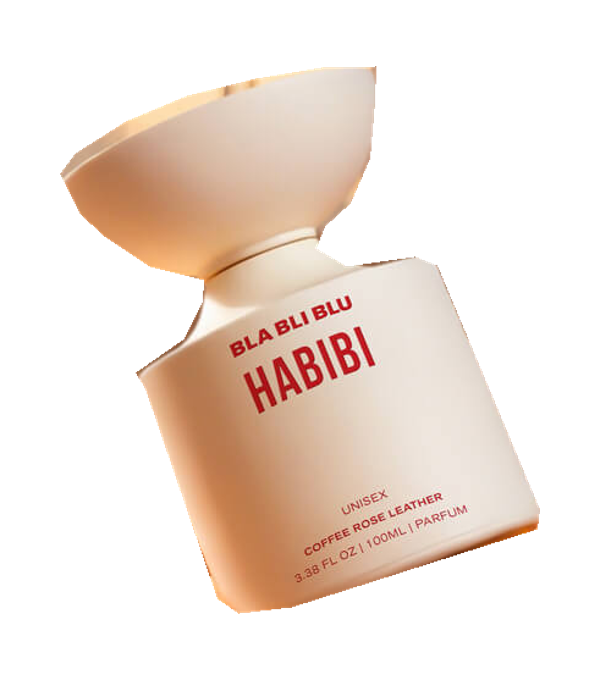 Bla Bli Blu Coffee Rose Leather Parfum bottle