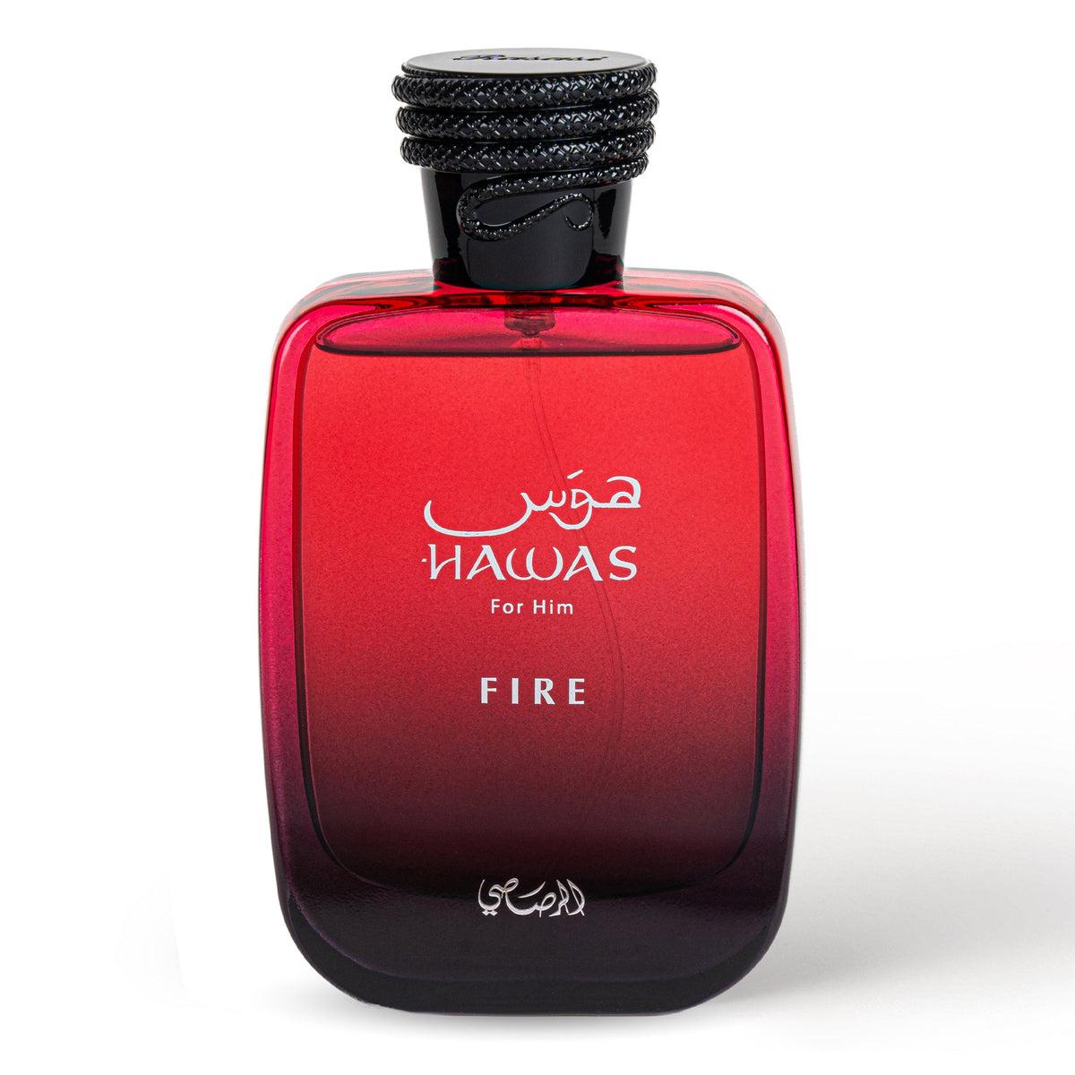 Rasasi Hawas Fire EDP bottle