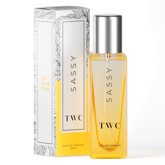 The Woman Company Sassy EDP bottle