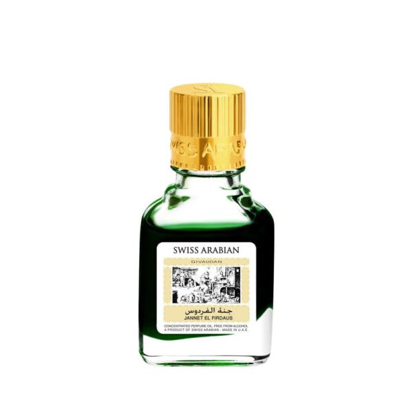 Swiss Arabian Jannet El Firdaus Red Concentrated Perfume Oil (Attar, alcohol-free) bottle