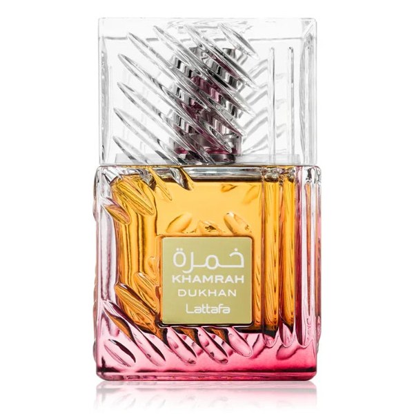 Lattafa Khamrah Dukhan EDP bottle