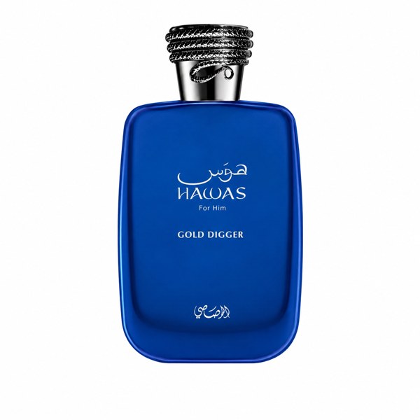 Rasasi Hawas Gold Digger EDP bottle